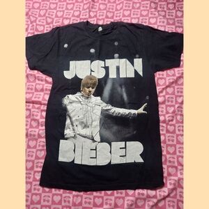 RARE Vintage Justin Bieber My World 2.0 Shirt